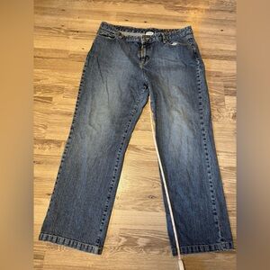 Columbia Authentic straight leg blue jean denim.  Women’s size 18